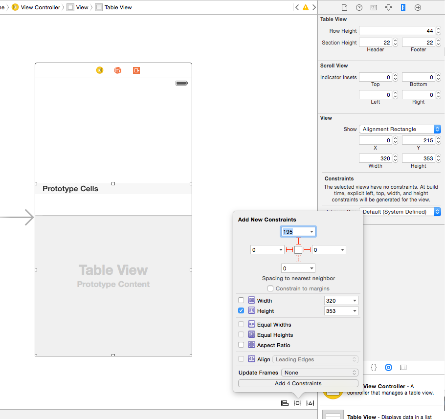 UITableView Delegate and Datasource in Swift