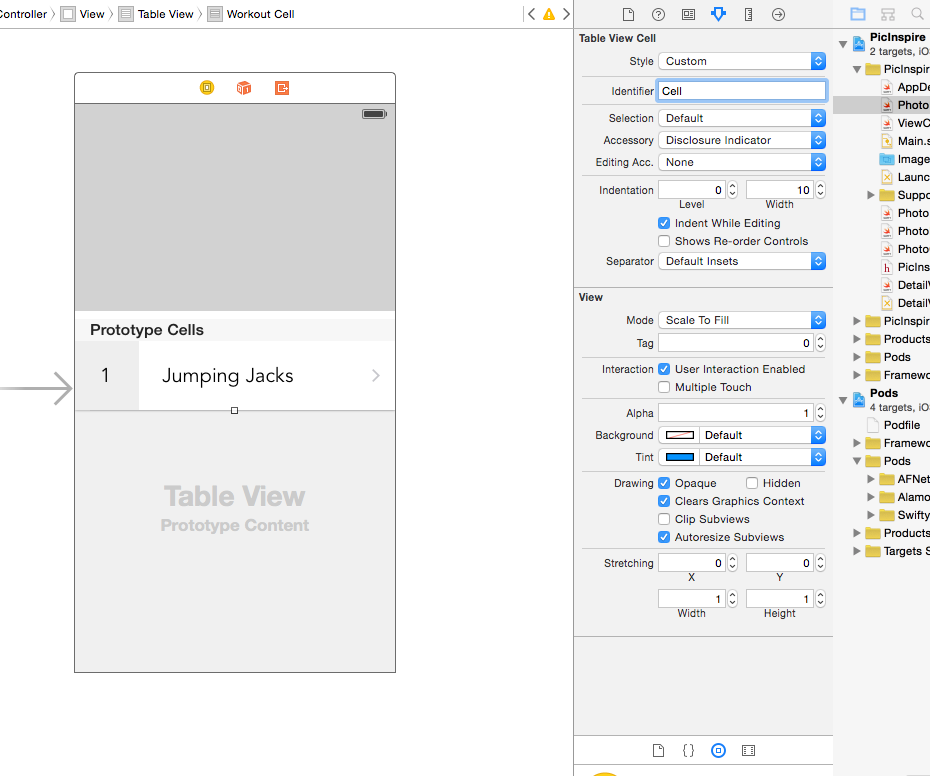 UITableView Delegate and Datasource in Swift