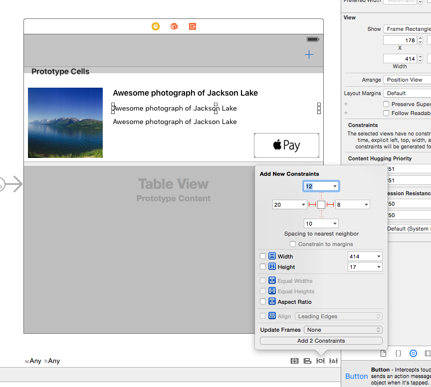 UITableView Customization