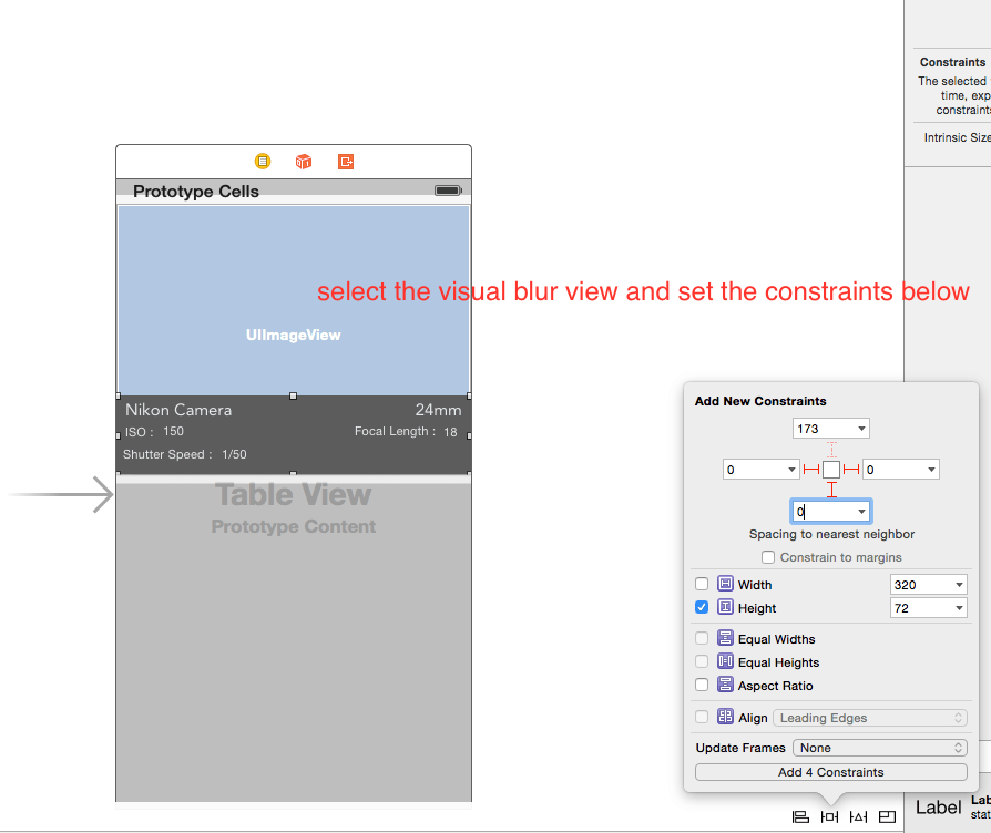 Swift iOS Tutorial: Taming UITableView Visual Blur and autolayout